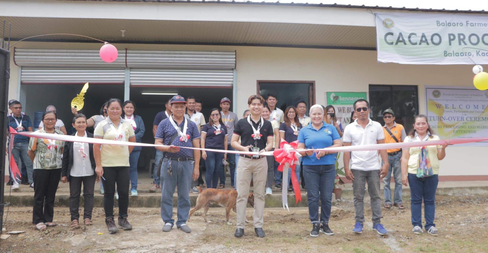 PRDP 10 opens Php11-M cacao facility in Kadingilan town