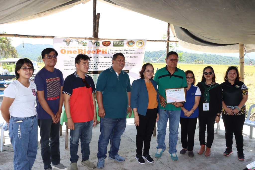 DA-10 holds OneRicePH in Valencia City, Bukidnon