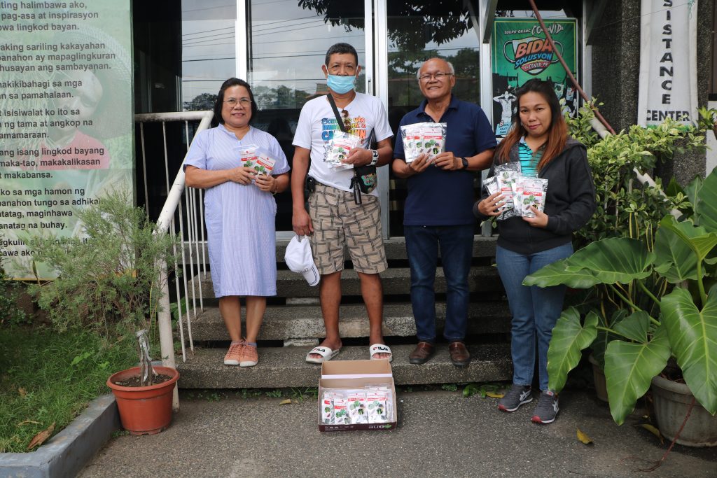 Agri NorMin supports the 26th IP Month celeb thru seed distribution