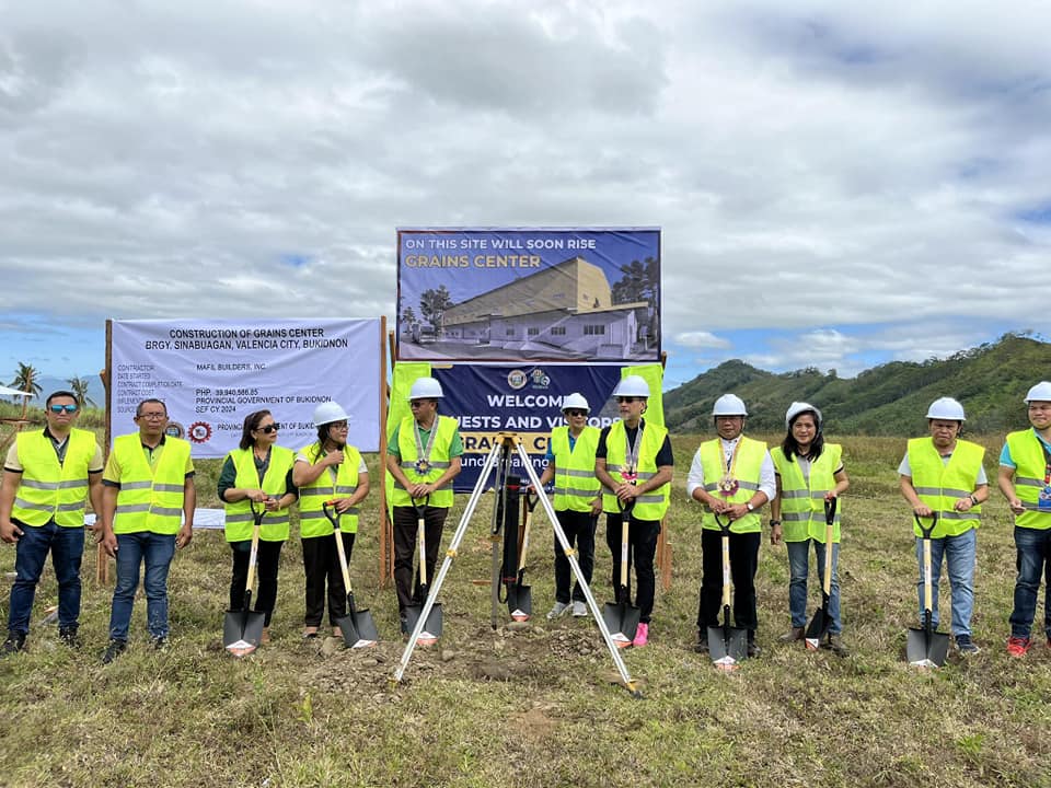 DA-PhilMech, PLGU Bukidnon break ground for P101.5-M grains center