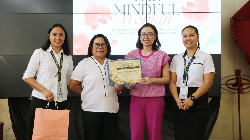 DA-10 highlights importance of mental health in celebration of women’s month