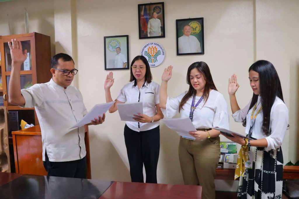 DA-10’s newly promoted, appointed take oath of office