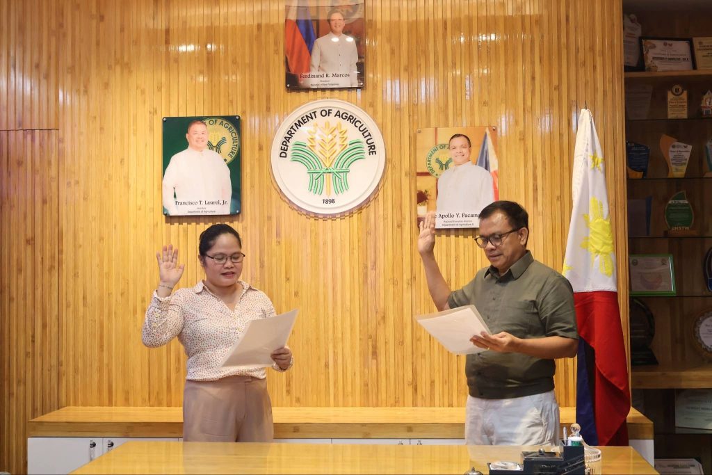 DA-10 swears in newly promoted employee